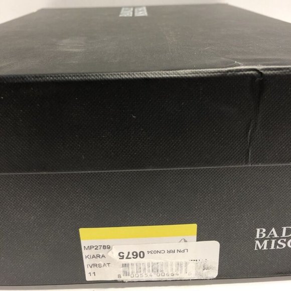 Badgley Mischka Women’s Kiara, High Heel Pumps Ivory Satin, Size 11M. - Picture 6 of 6